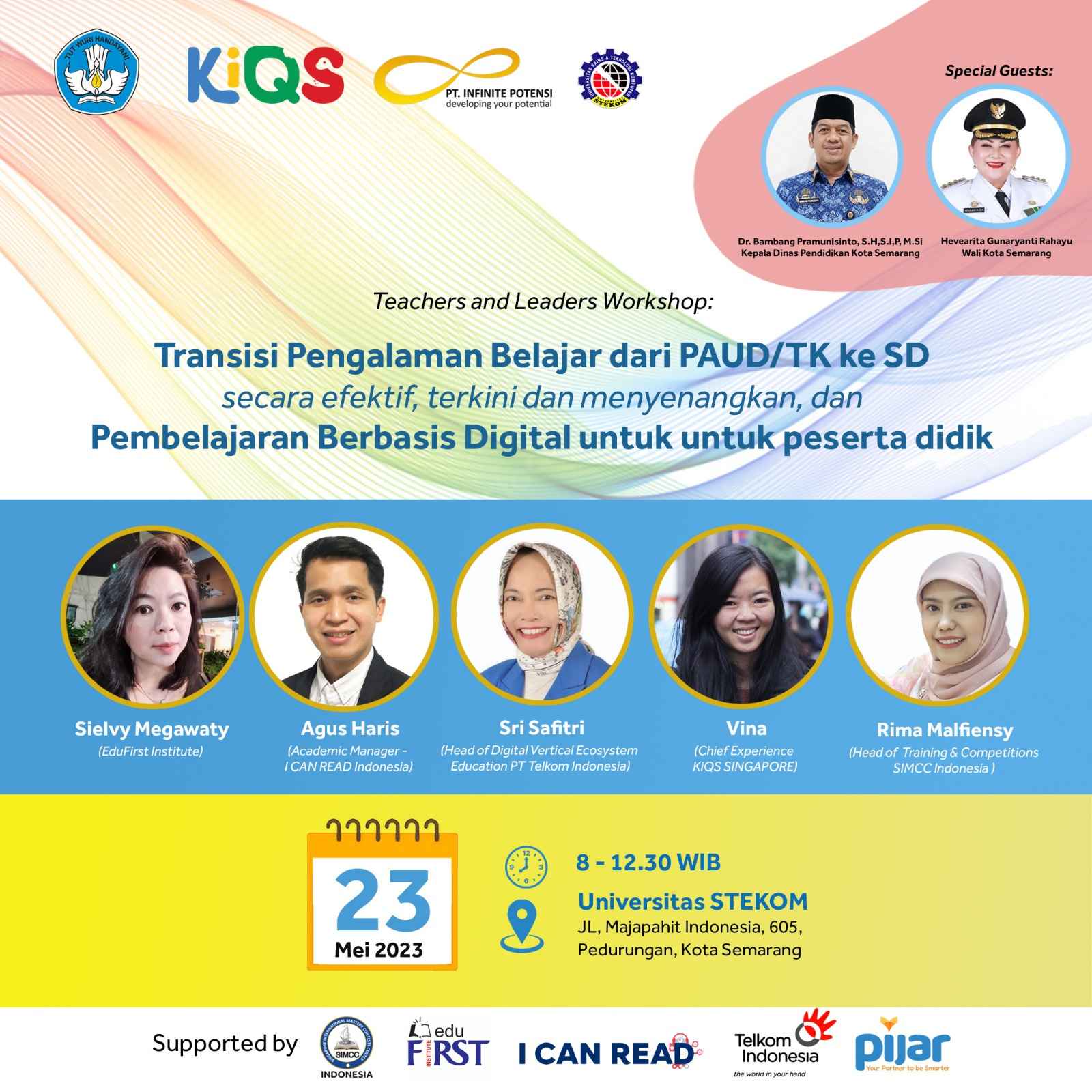 Teacher and Leader Workshop Kembali Hadir di Universitas STEKOM ! 
