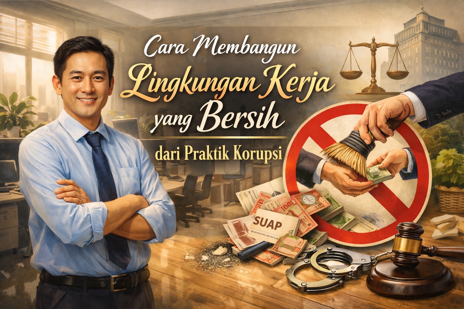 Cara Membangun Lingkungan Kerja yang Bersih dari Praktik Korupsi