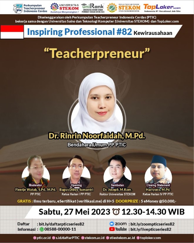 INSPIRING PROFESSIONAL Teacherpreneur 