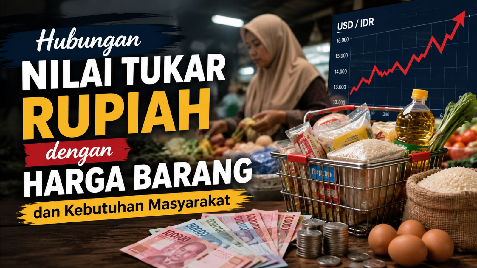 Hubungan Nilai Tukar Rupiah Dengan Harga Barang Dan Kebutuhan Masyarakat