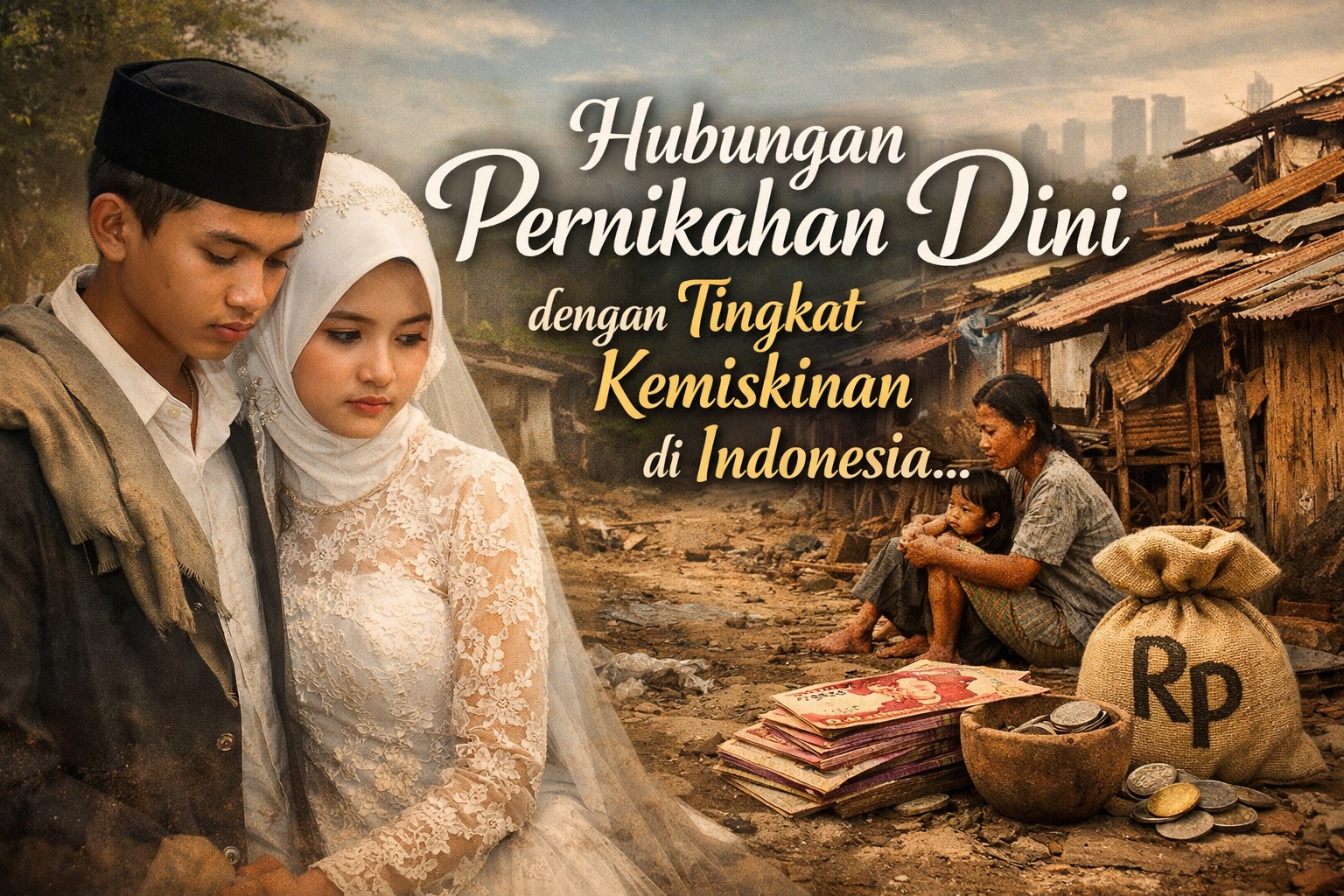 Hubungan Pernikahan Dini dengan Tingkat Kemiskinan di Indonesia