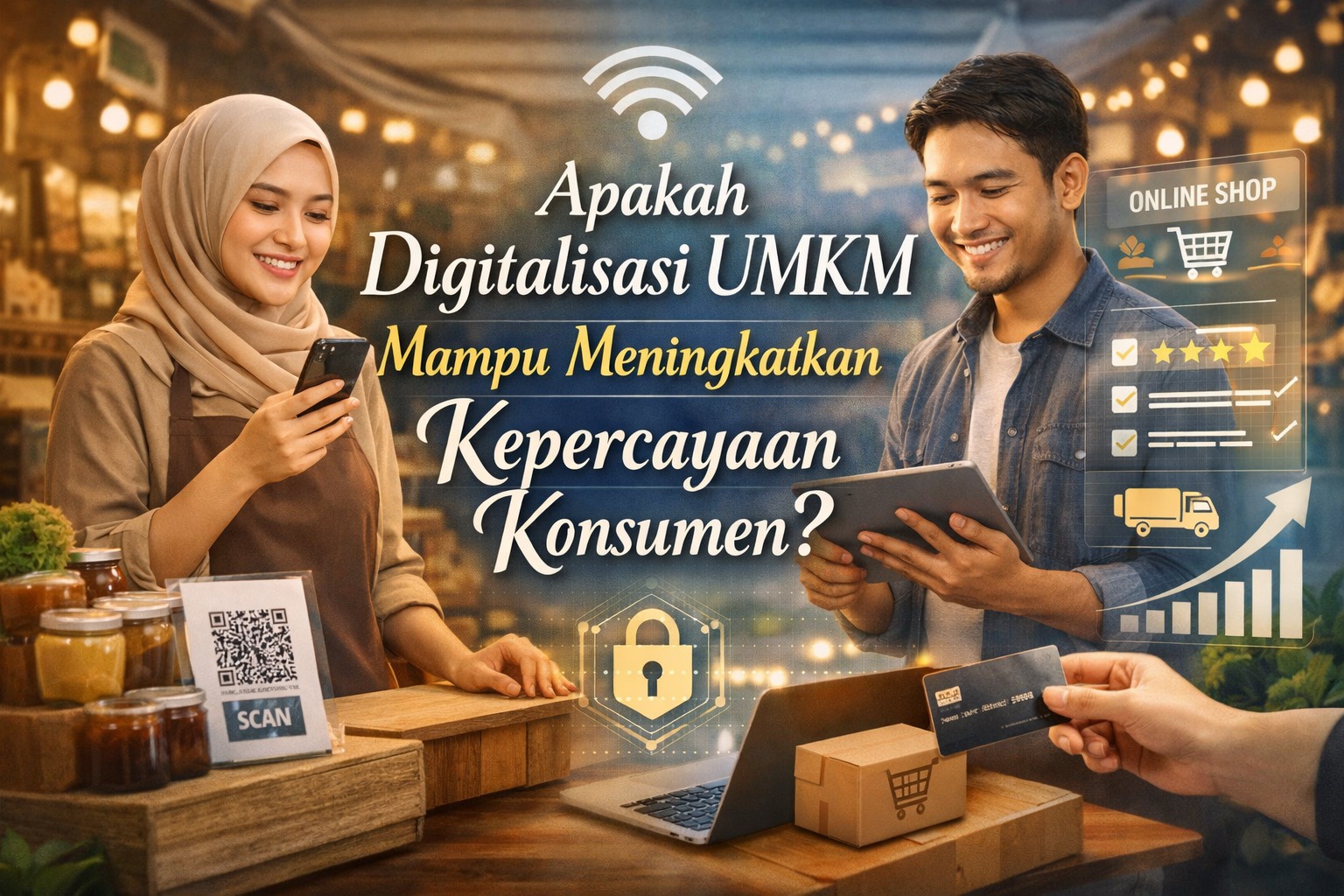 Apakah Digitalisasi UMKM Mampu Meningkatkan Kepercayaan Konsumen?