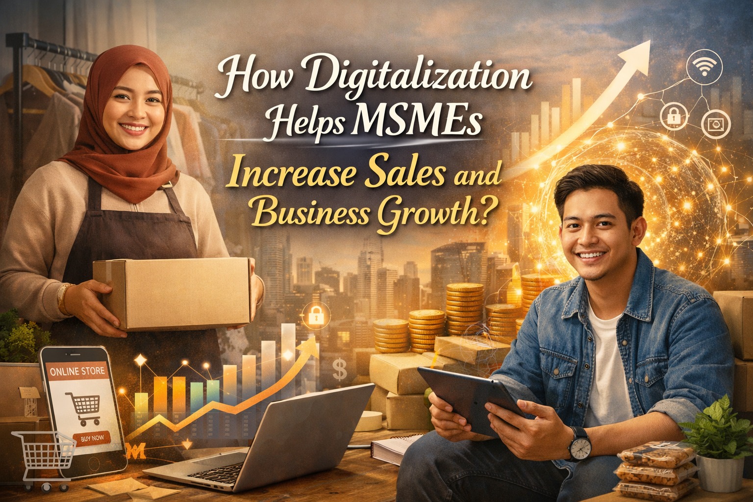 How Digitalization Helps MSMEs Increase Sales and Business Growth?
