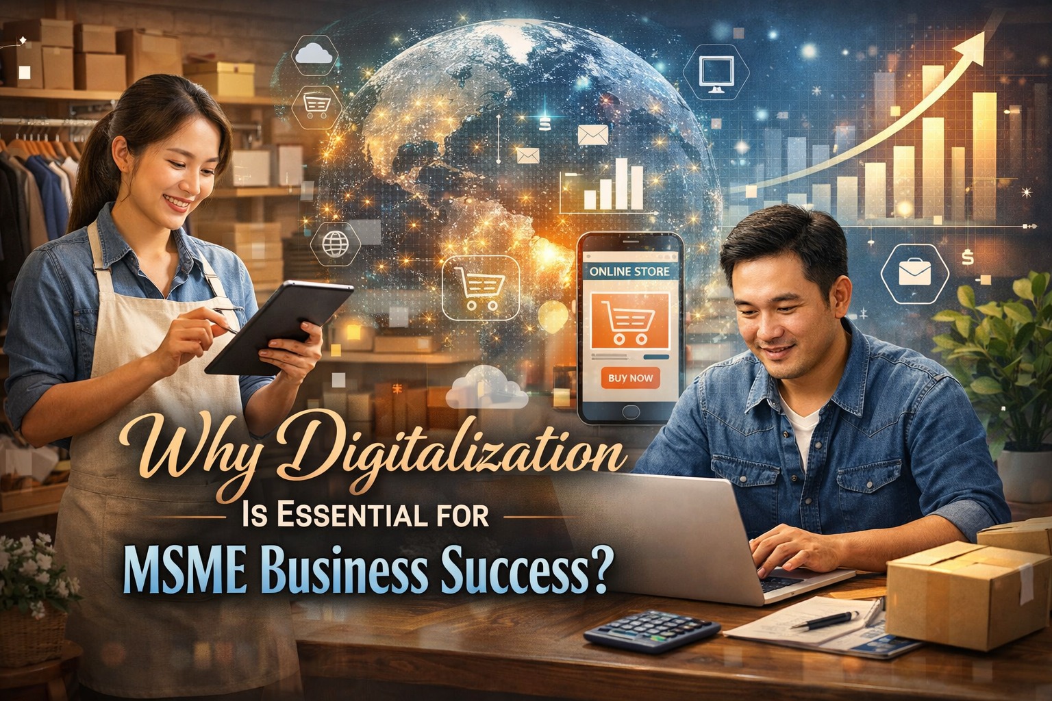 Why Digitalization Is Essential for MSME Business Success?