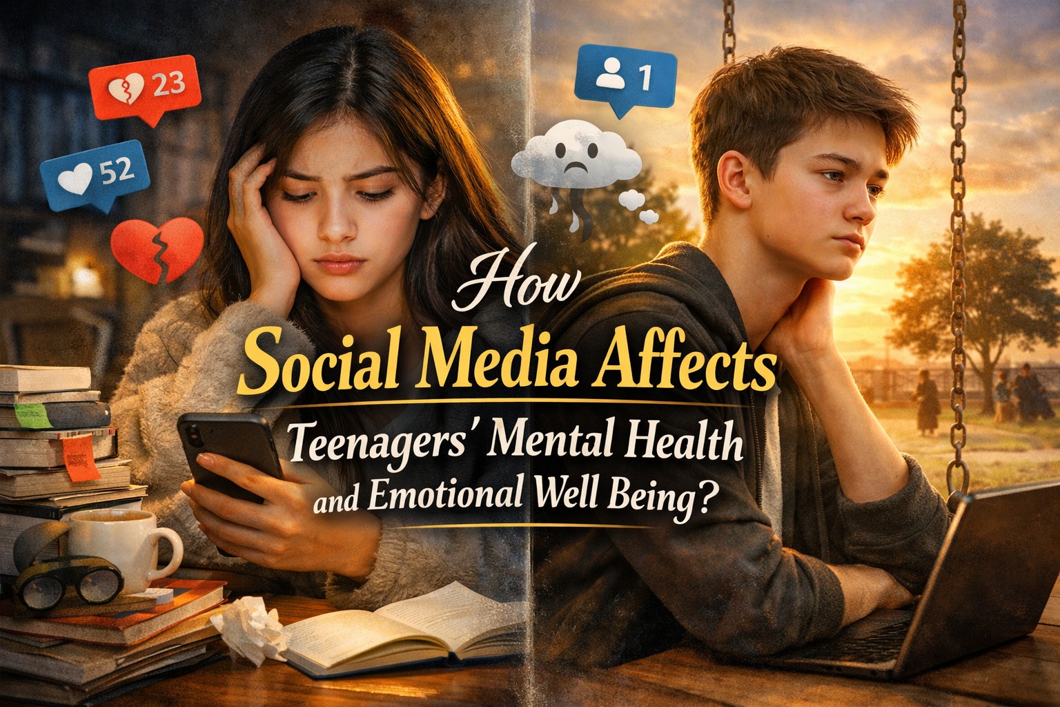 How Social Media Affects Teenagers’ Mental Health and Emotional Well Being?