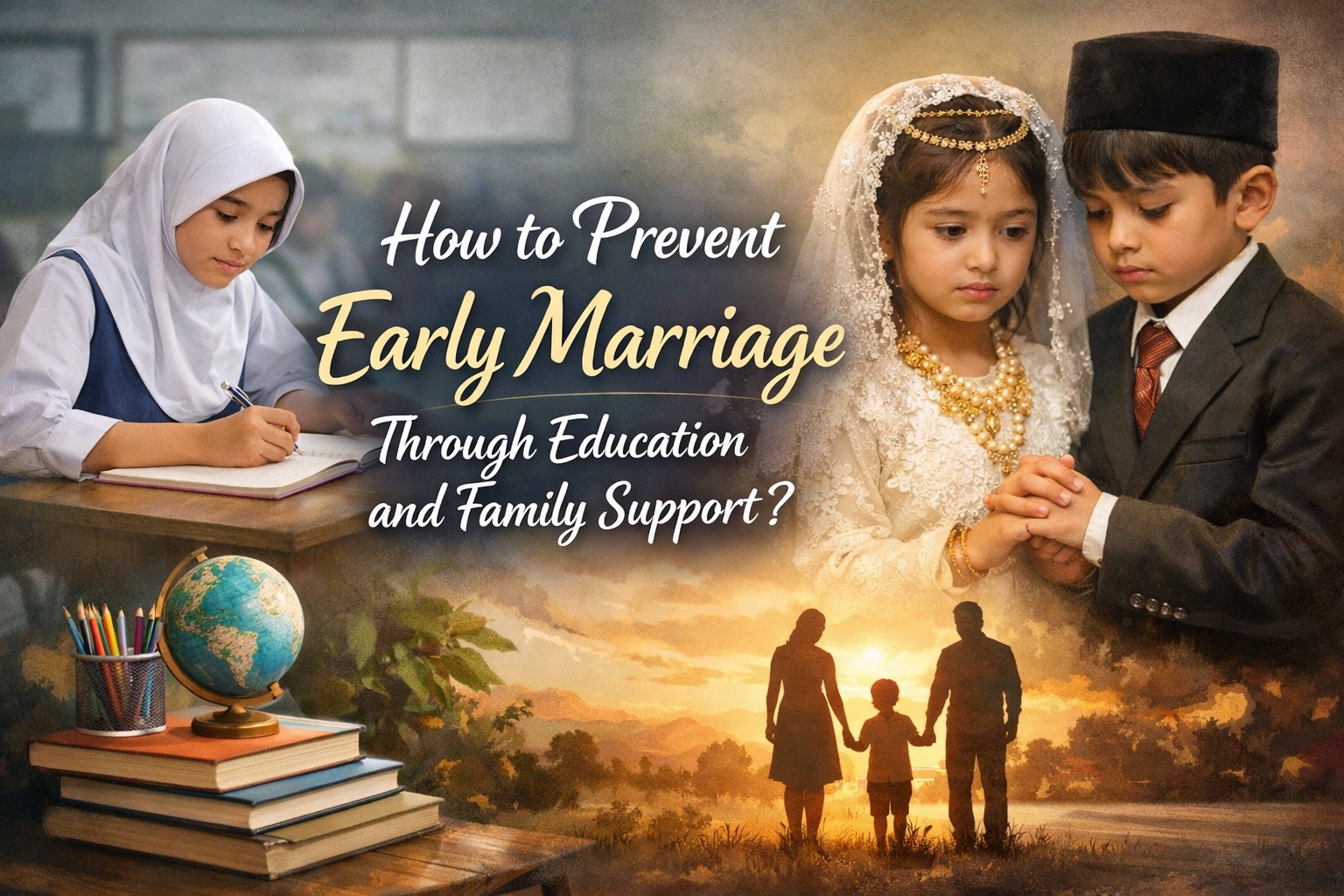 How to Prevent Early Marriage Through Education and Family Support?