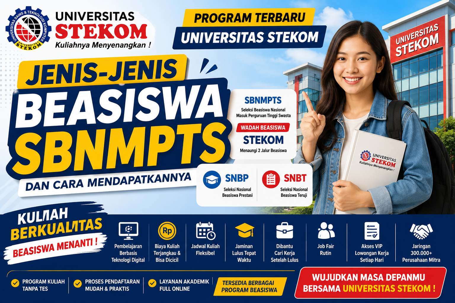 Jenis-Jenis Beasiswa SBNMPTS dan Cara Mendapatkannya