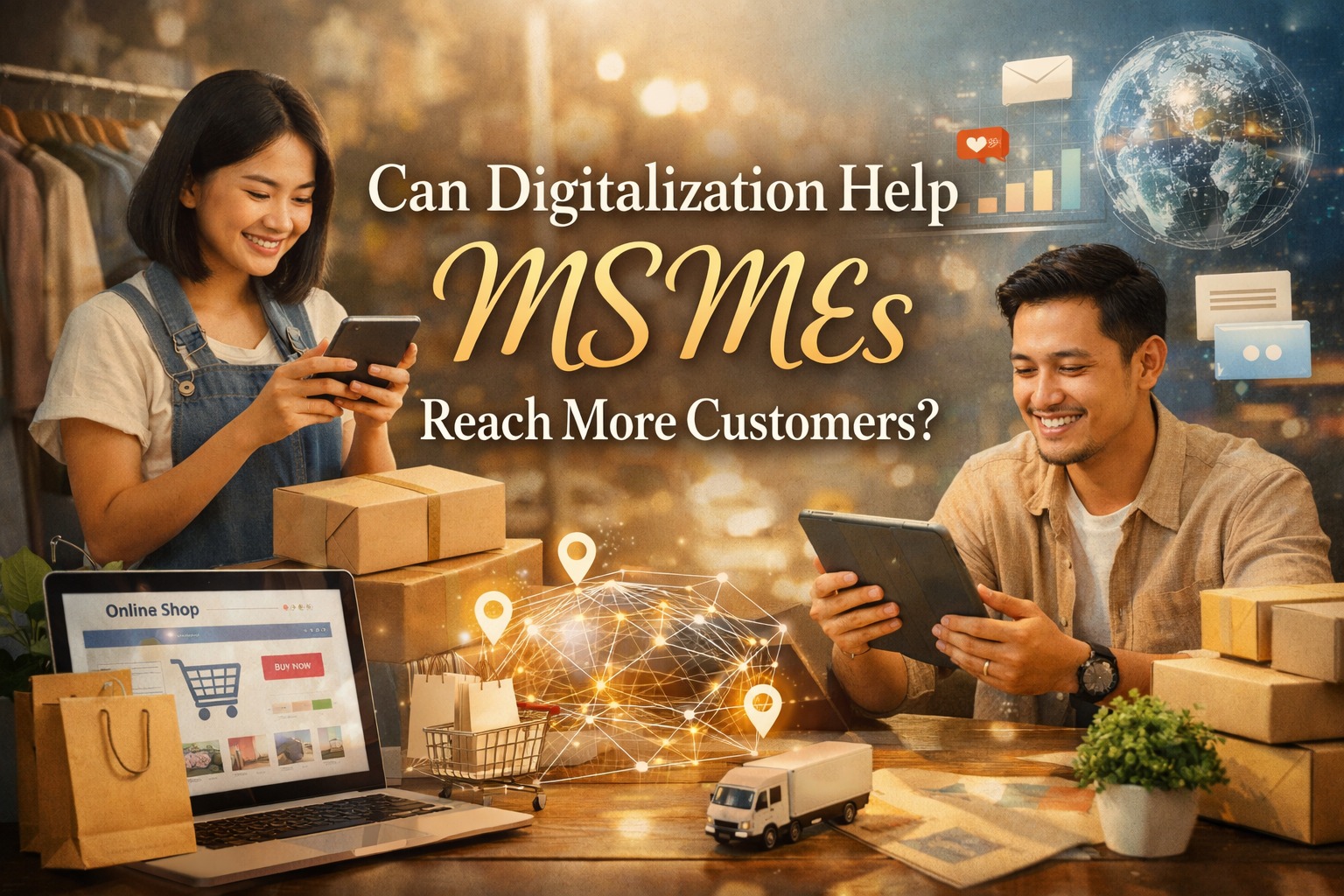 Can Digitalization Help MSMEs Reach More Customers?