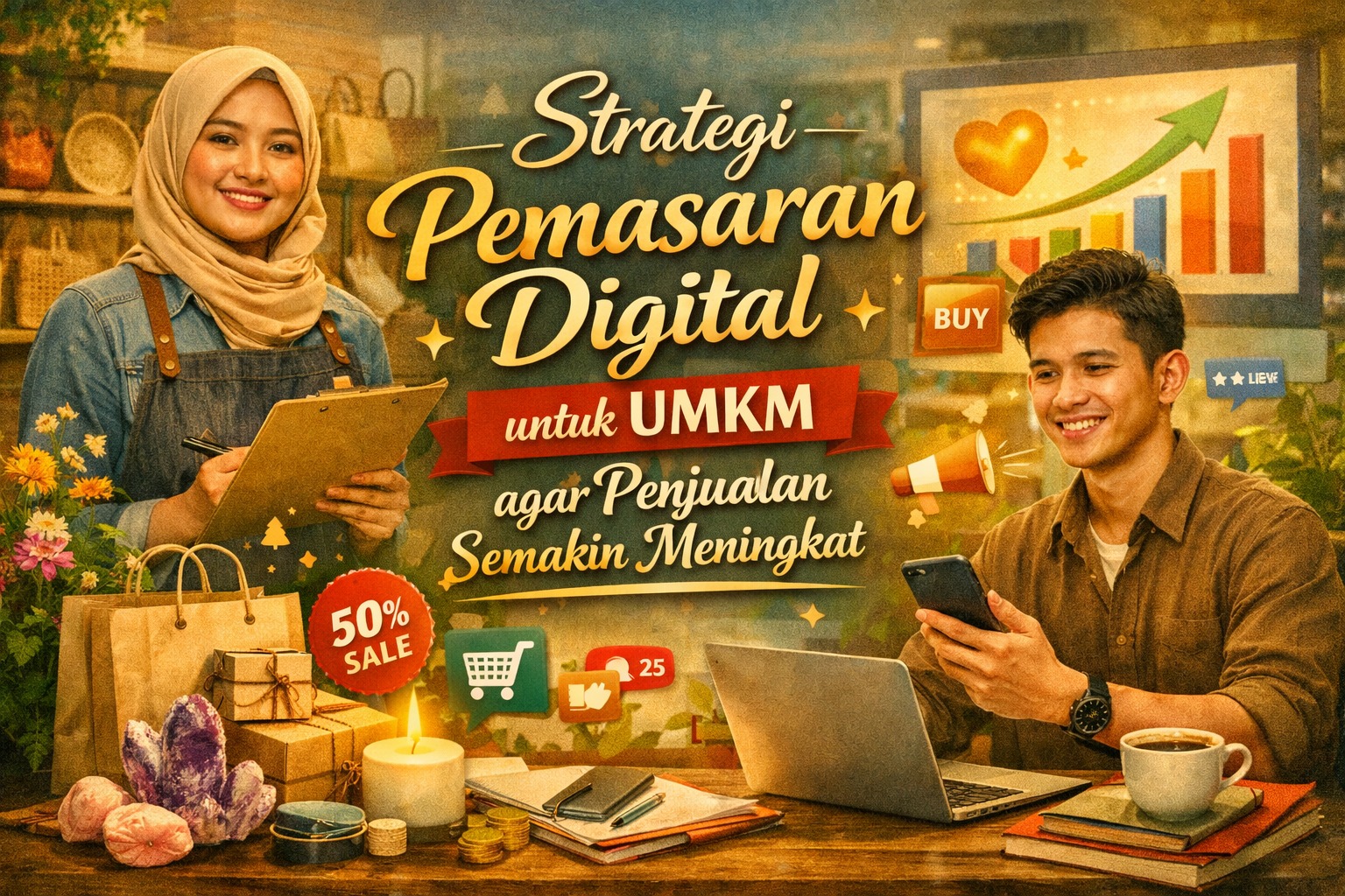 Strategi Pemasaran Digital untuk UMKM agar Penjualan Semakin Meningkat