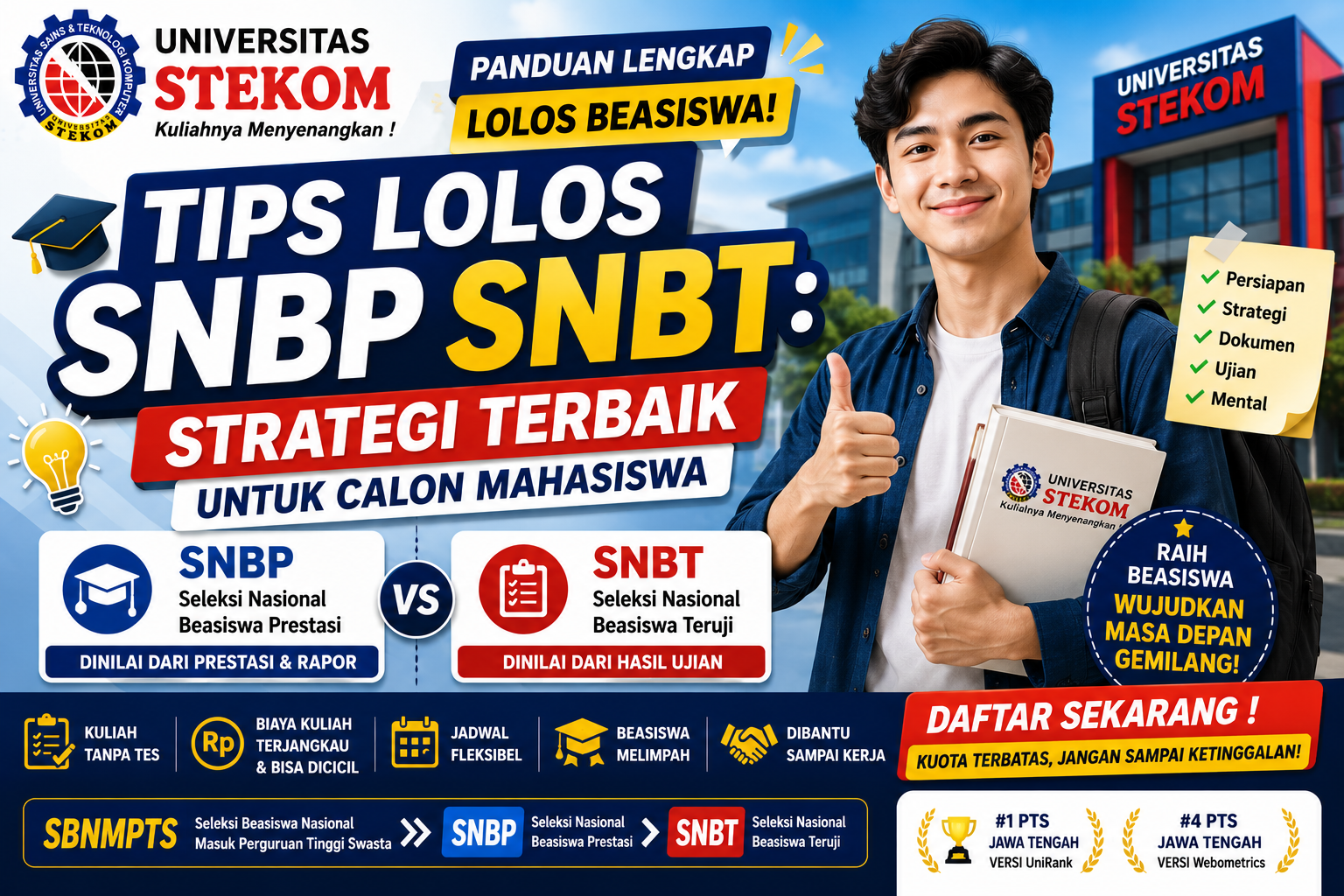 Tips Lolos SNBP SNBT Strategi Terbaik untuk Calon Mahasiswa
