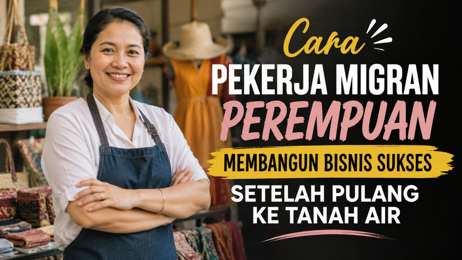 Cara Pekerja Migran Perempuan Membangun Bisnis Sukses Setelah Pulang Ke Tanah Air