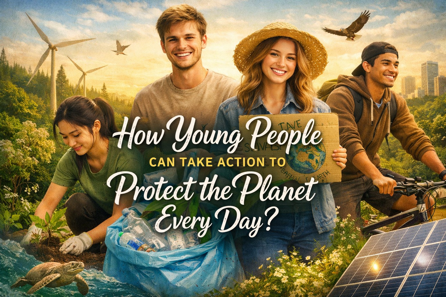 How Young People Can Take Action to Protect the Planet Every Day?
