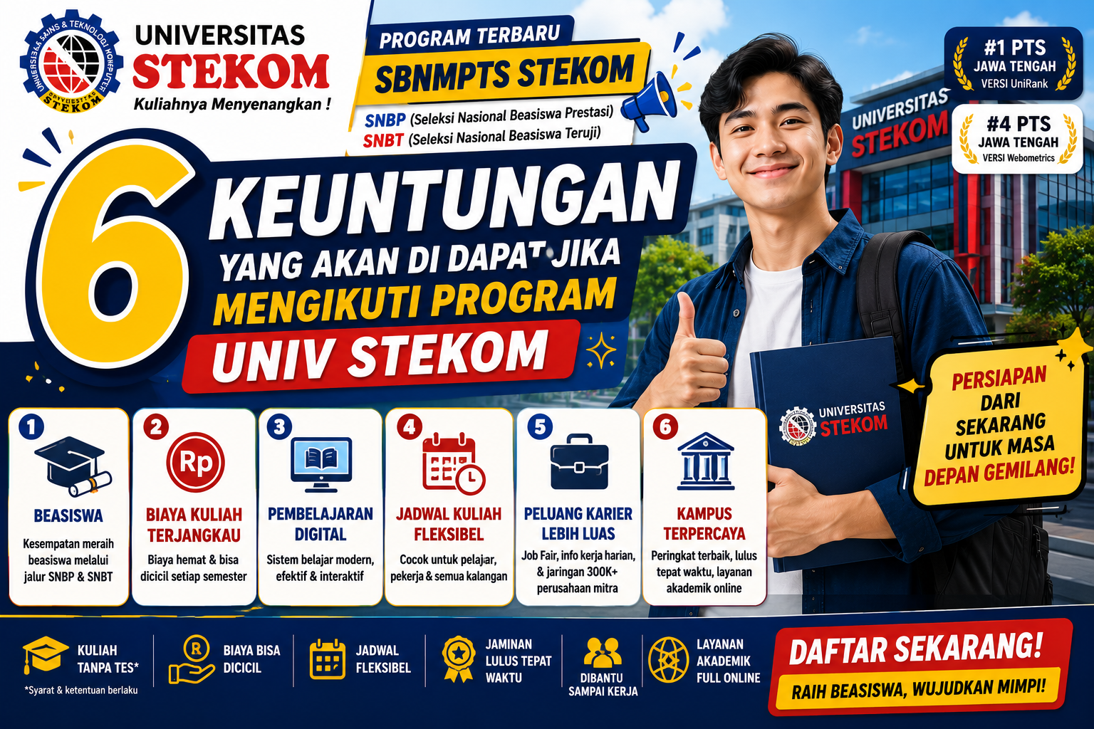 6 Keuntungan yang Akan Didapat Jika Mengikuti Program SBNMPTS Universitas STEKOM