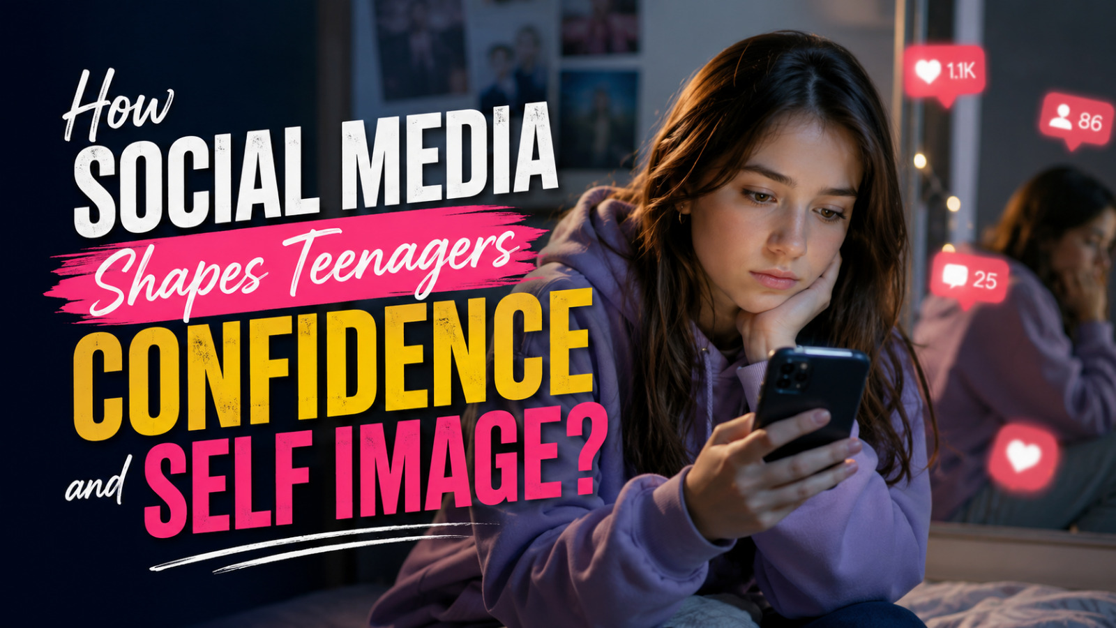 How Social Media Shapes Teenagers Confidence And Self Image?
