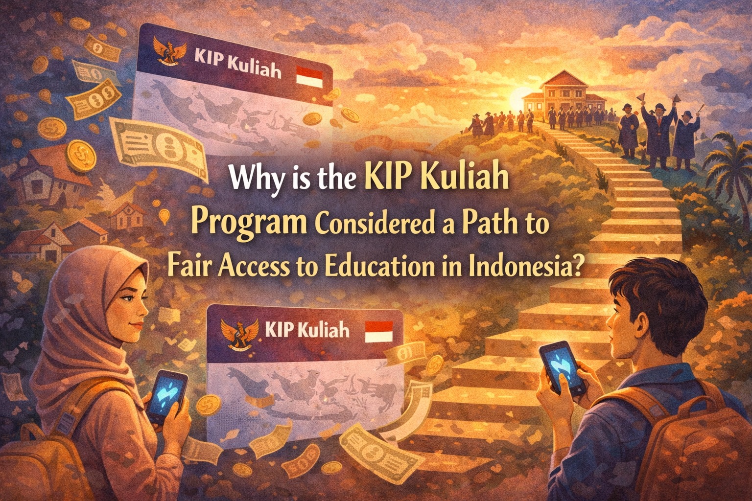 Why is the KIP Kuliah Program Considered a Path to Fair Access to Education in Indonesia?