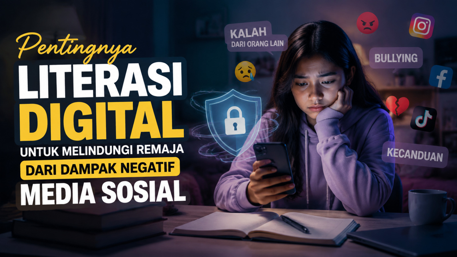 Pentingnya Literasi Digital Untuk Melindungi Remaja Dari Dampak Negatif Media Sosial