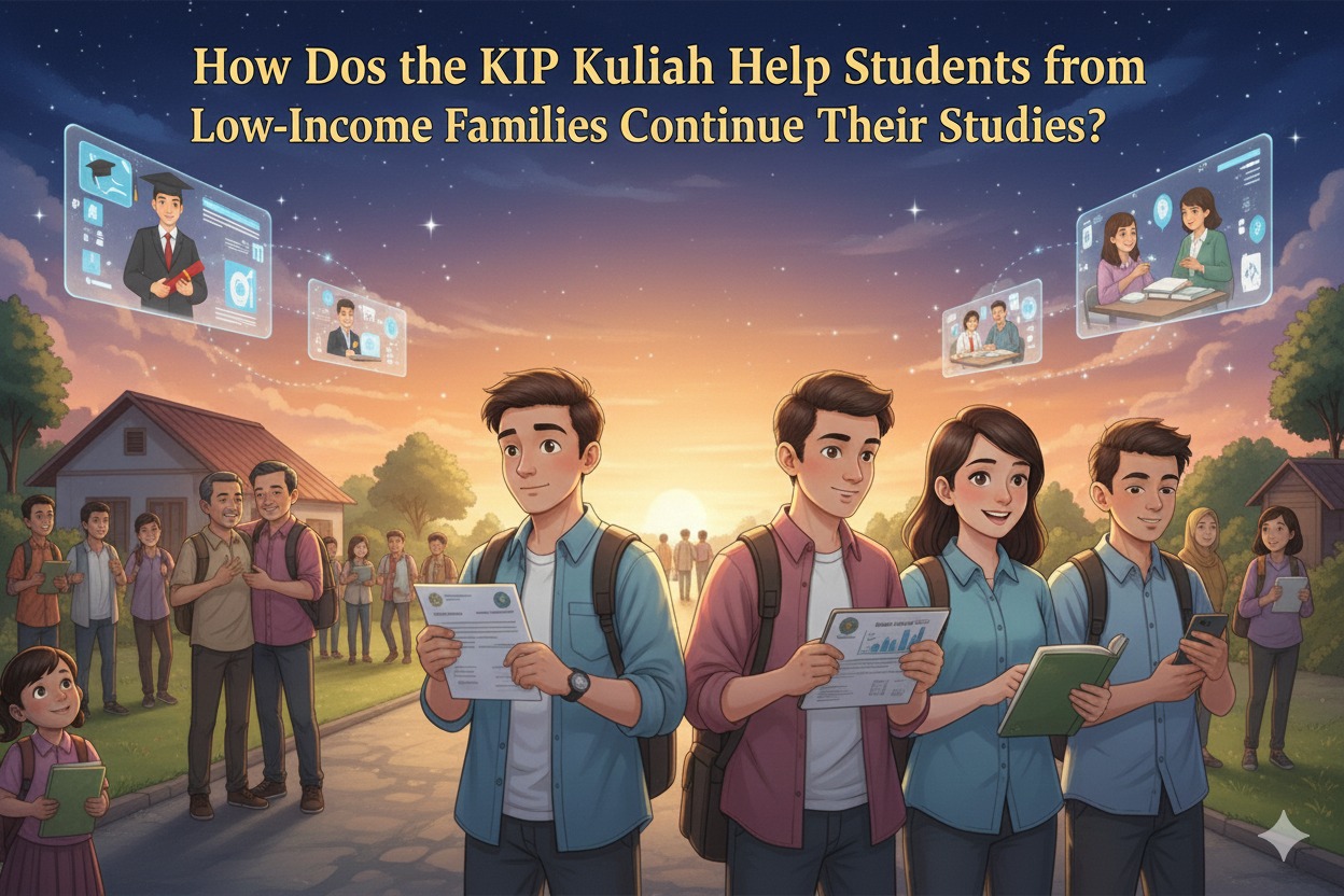How Does the KIP Kuliah Help Students from Low-Income Families Continue Their Studies?