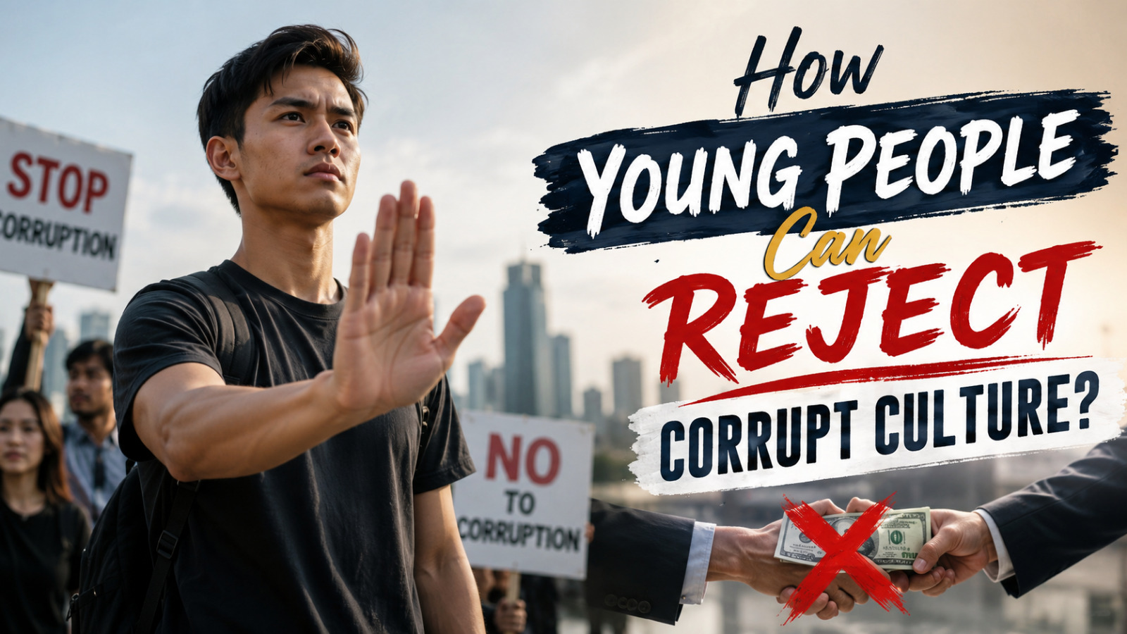 How Young People Can Reject Corrupt Culture?