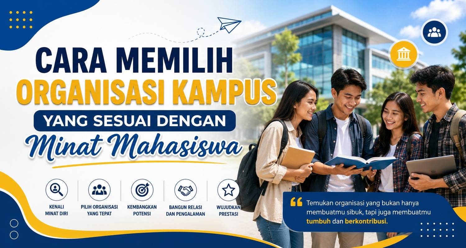 Cara Memilih Organisasi Kampus yang Sesuai dengan Minat Mahasiswa