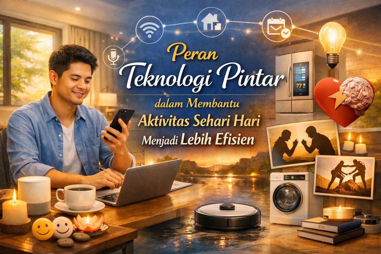 Peran Teknologi Pintar dalam Membantu Aktivitas Sehari-Hari Menjadi Lebih Efisien