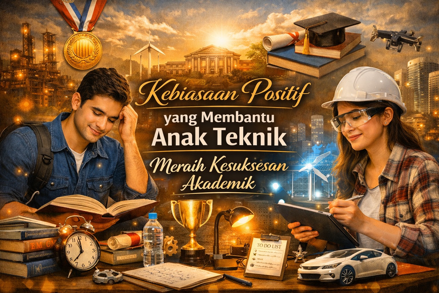 Kebiasaan Positif yang Membantu Anak Teknik Meraih Kesuksesan Akademik