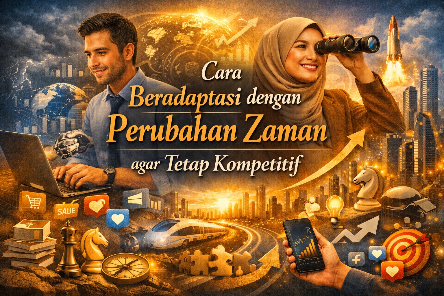 Cara Beradaptasi dengan Perubahan Zaman agar Tetap Kompetitif