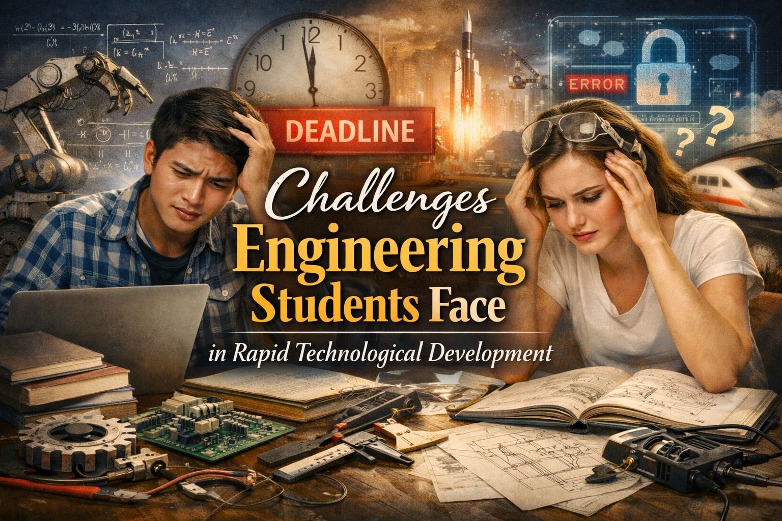 Challenges Engineering Students Face in Rapid Technological Development