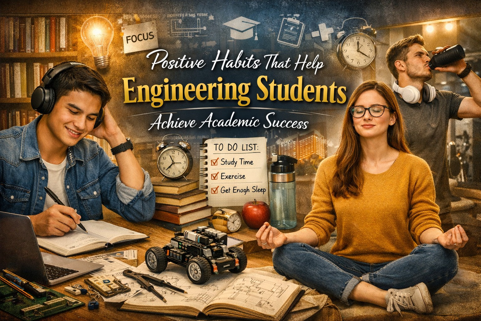 Positive Habits That Help Engineering Students Achieve Academic Success
