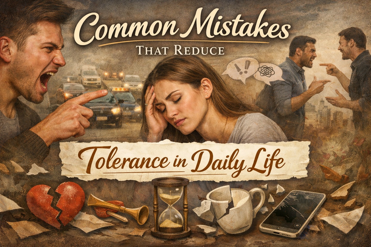 Common Mistakes That Reduce Tolerance in Daily Life