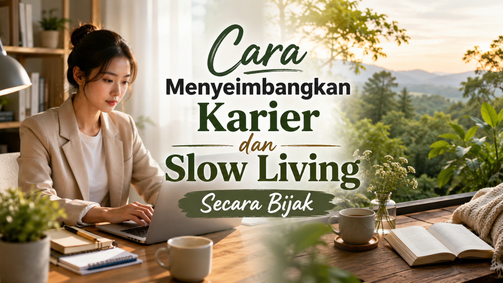 Cara Menyeimbangkan Karier dan Slow Living Secara Bijak