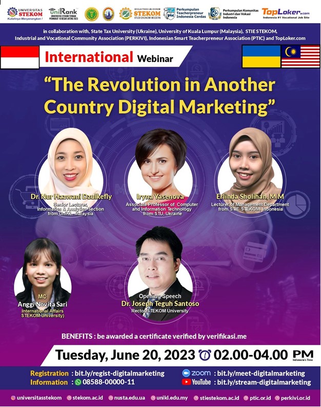 INTERNATIONAL WEBINAR The Revolution in Another Country Digital Marketing