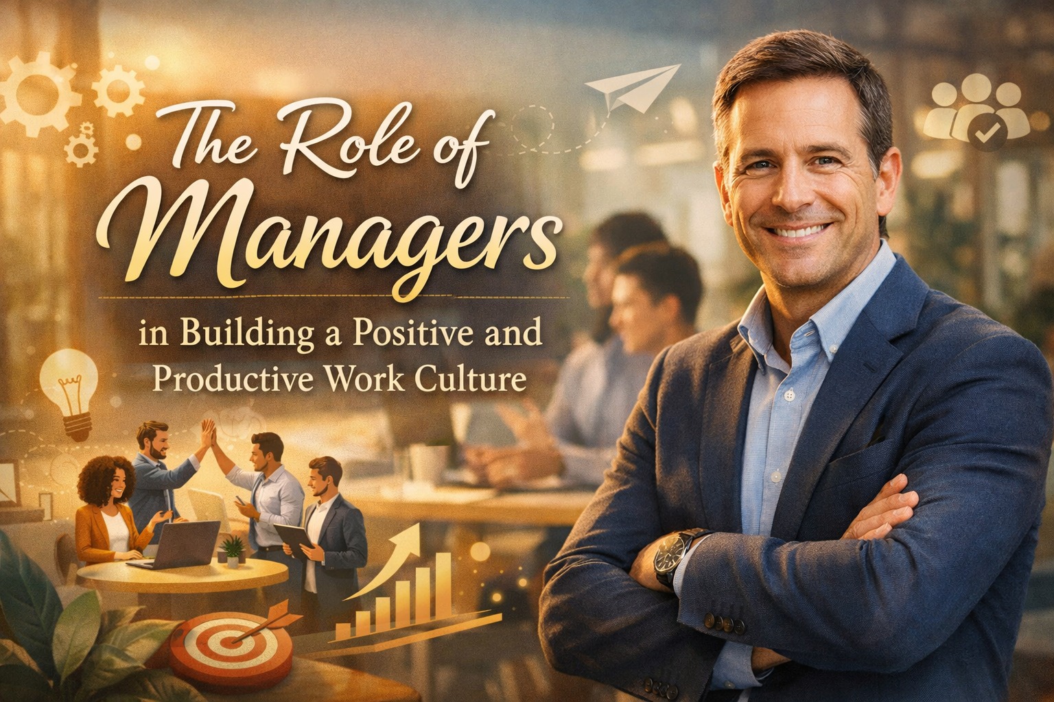 The Role of Managers in Building a Positive and Productive Work Culture