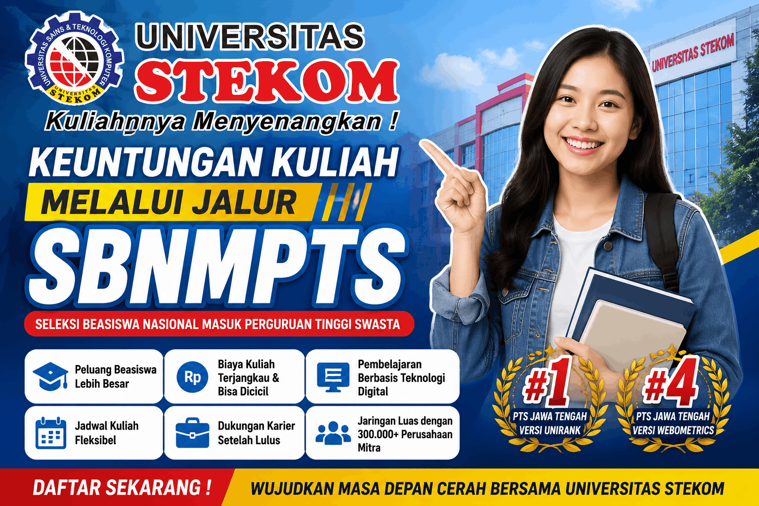 Keuntungan Kuliah Melalui Jalur SBNMPTS
