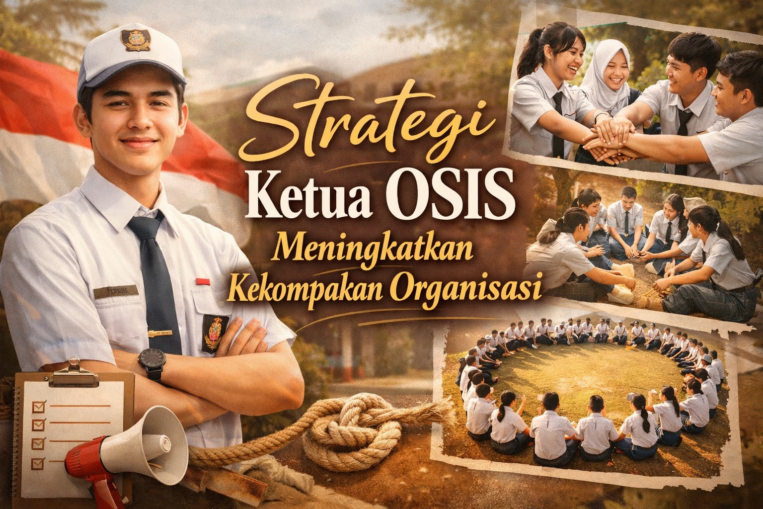 Strategi Ketua OSIS Meningkatkan Kekompakan Organisasi