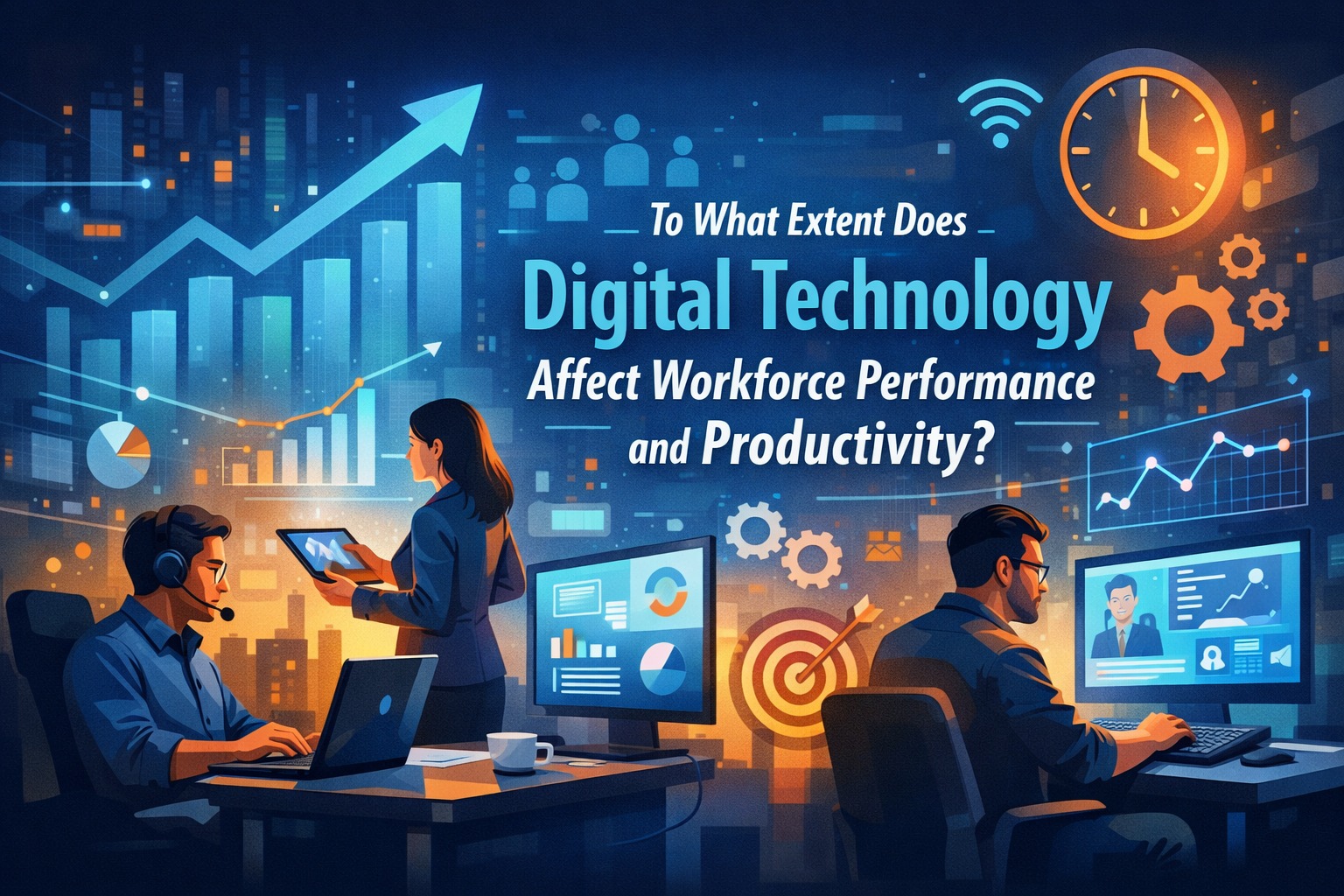 To What Extent Does Digital Technology Affect Workforce Performance and Productivity?