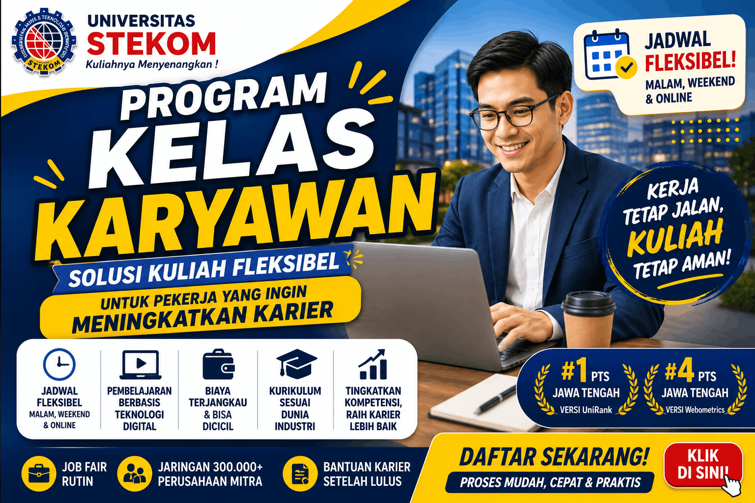 Program Kelas Karyawan Solusi Kuliah Fleksibel untuk Pekerja yang Ingin Meningkatkan Karier