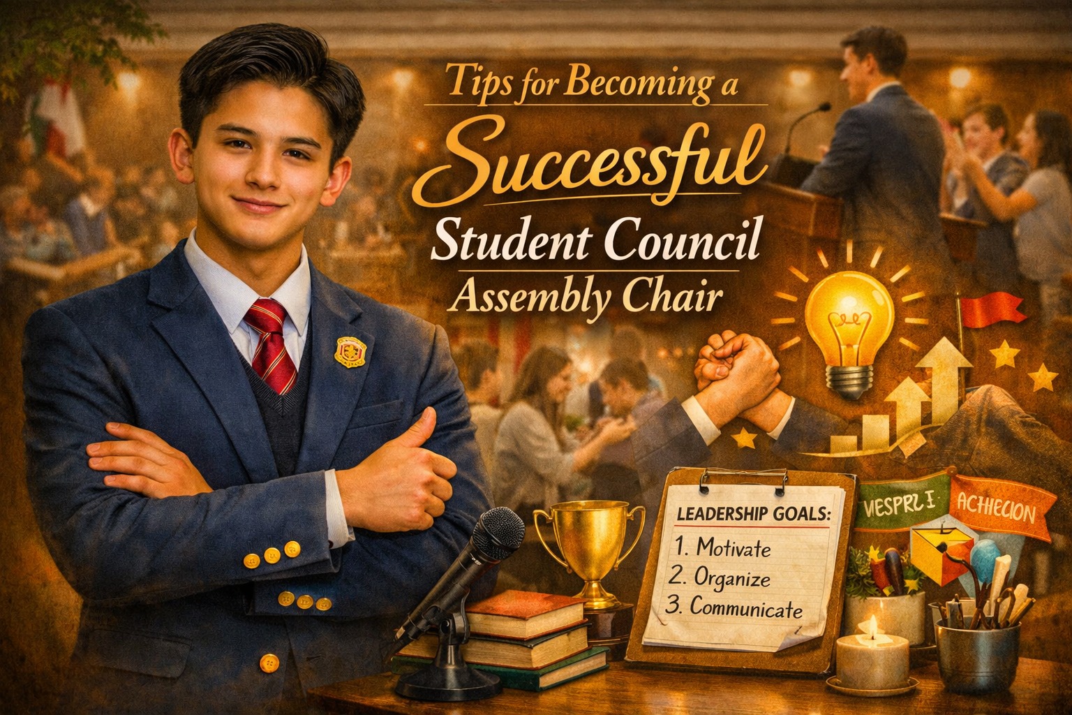 Tips for Becoming a Successful Student Council Assembly Chair