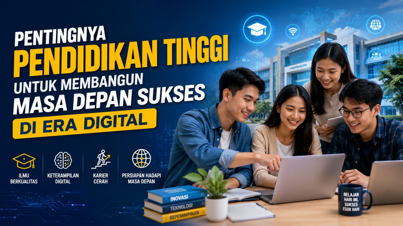Pentingnya Pendidikan Tinggi Untuk Membangun Masa Depan Sukses Di Era Digital
