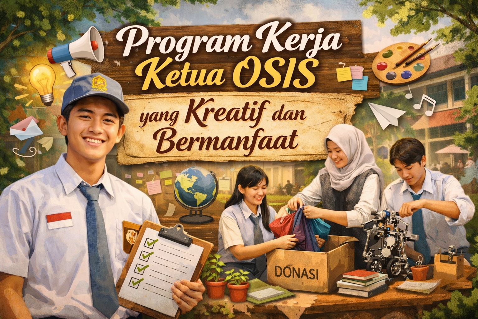 Program Kerja Ketua OSIS yang Kreatif dan Bermanfaat