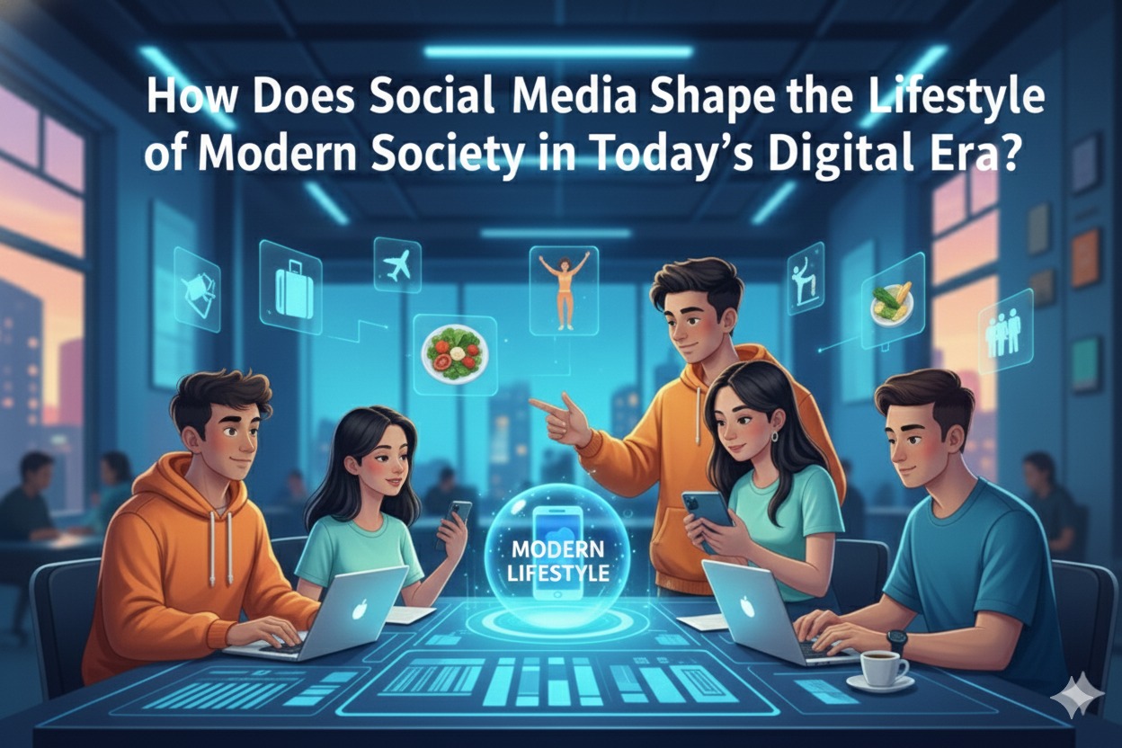 How Does Social Media Shape the Lifestyle of Modern Society in Today's Digital Era?