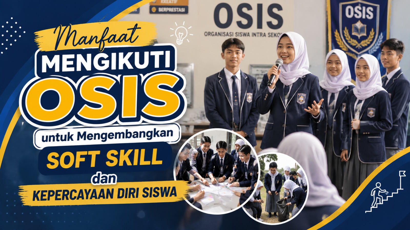 Manfaat Mengikuti OSIS untuk Mengembangkan Soft Skill dan Kepercayaan Diri Siswa