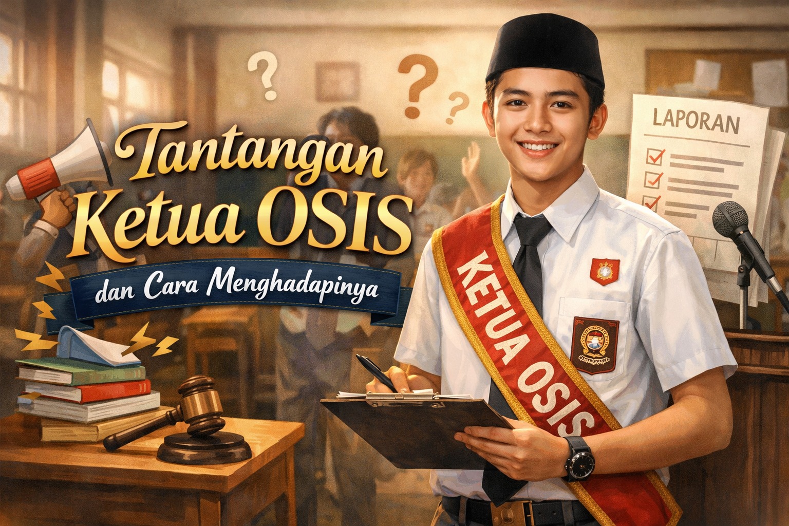Tantangan Ketua OSIS dan Cara Menghadapinya