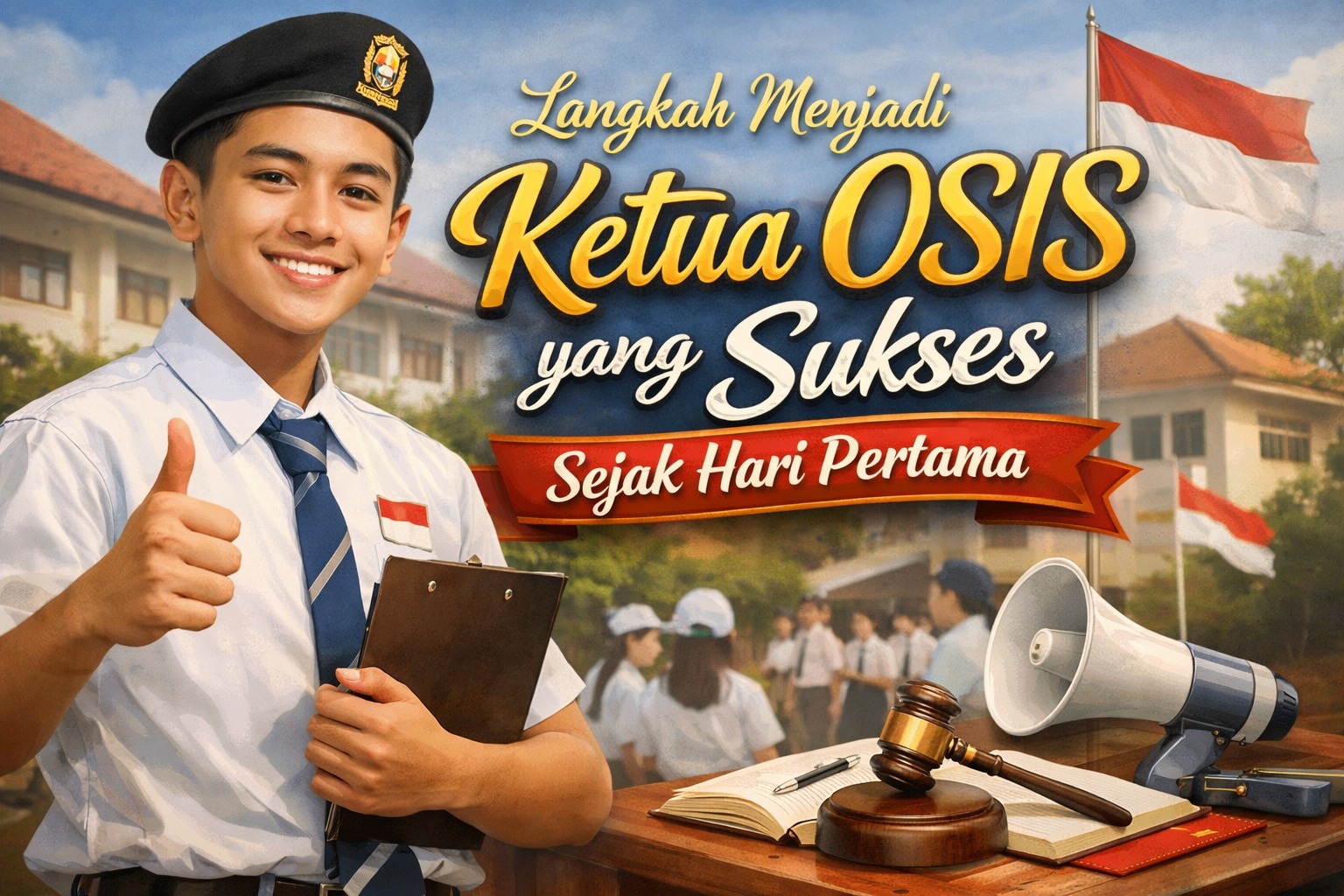 Langkah Menjadi Ketua OSIS yang Sukses Sejak Hari Pertama