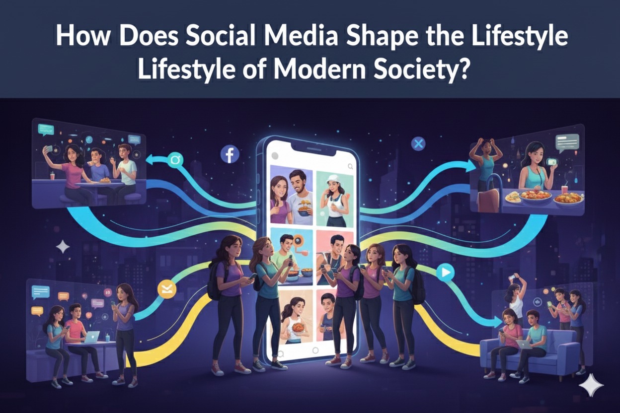 How Does Social Media Shape the Lifestyle of Modern Society?