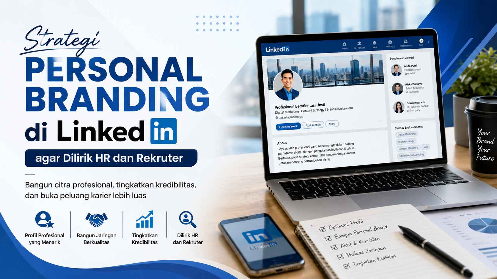 Strategi Personal Branding di LinkedIn agar Dilirik HR dan Rekruter