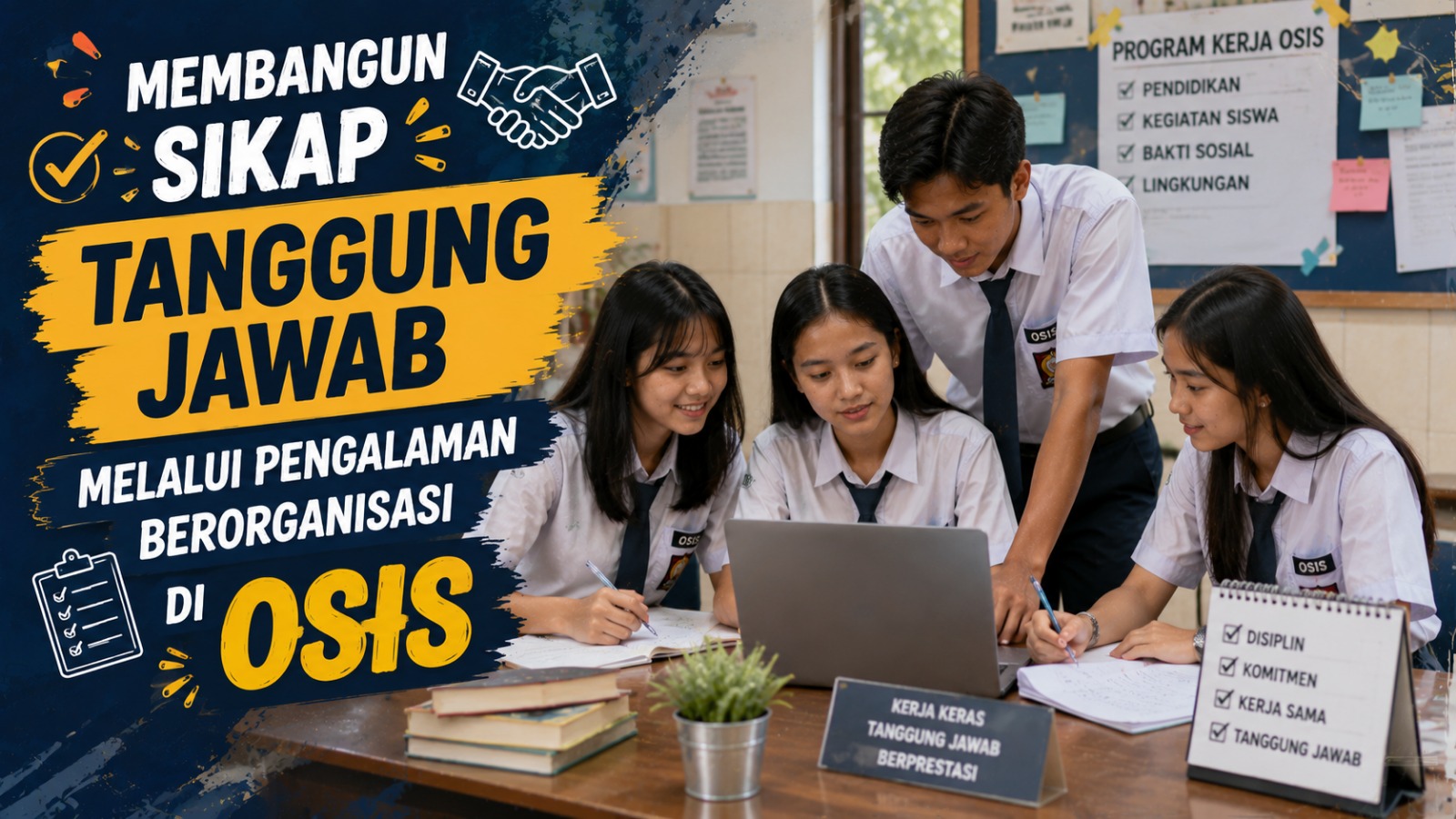 Membangun Sikap Tanggung Jawab Melalui Pengalaman Berorganisasi di OSIS