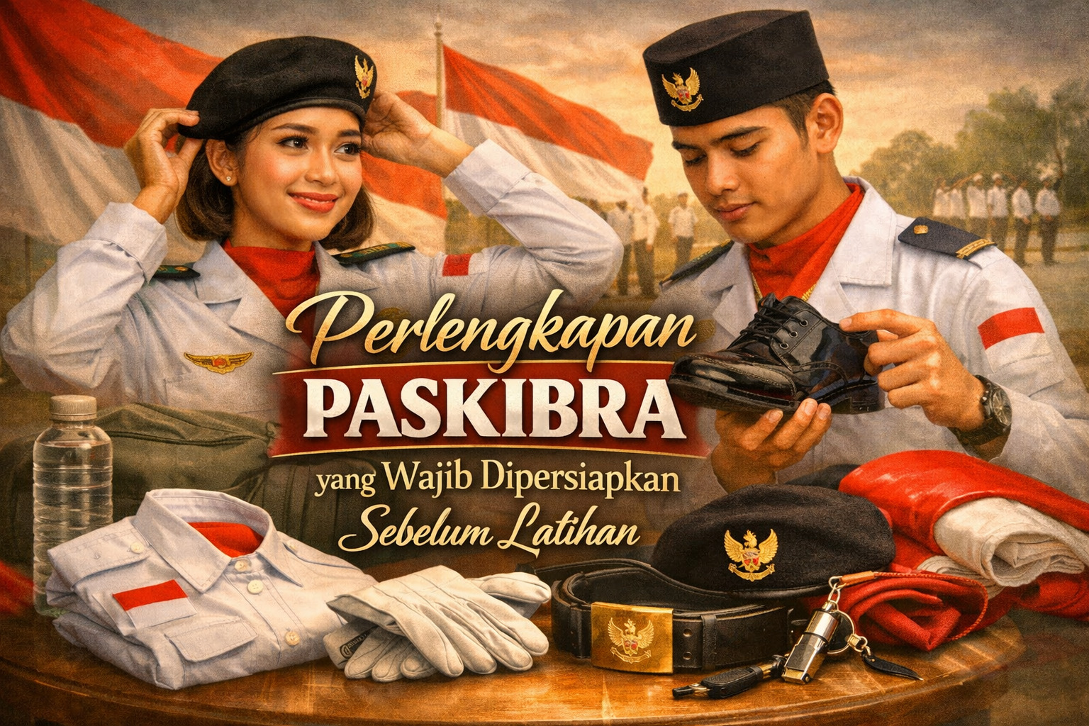 Perlengkapan Paskibra Yang Wajib Dipersiapkan Sebelum Latihan