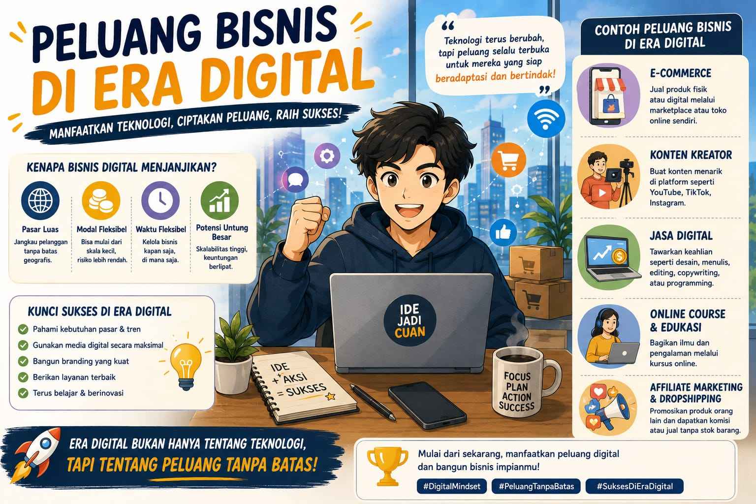 Apa Saja Peluang Bisnis Yang Menjanjikan Di Era Digital?