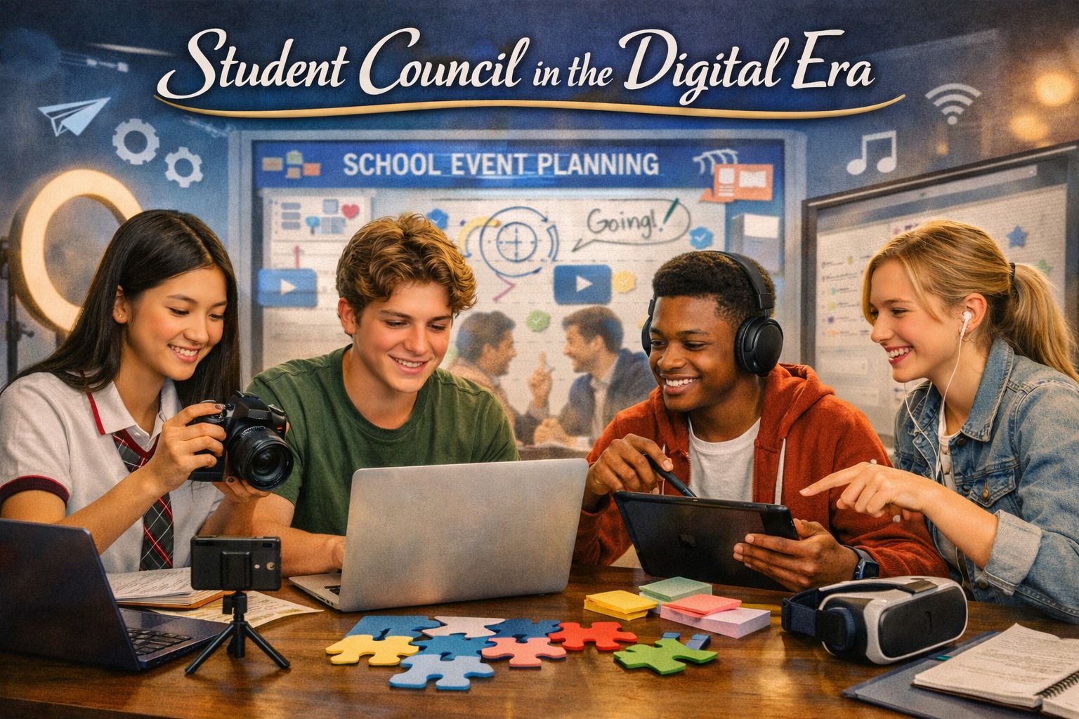 Student Council in the Digital Era Utilizing Technology for More Creative School Activities