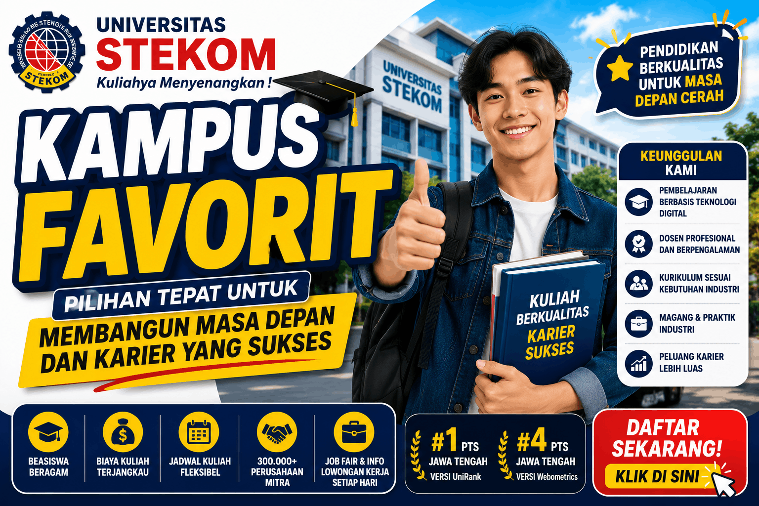 Kampus Favorit Pilihan Cerdas untuk Meraih Masa Depan dan Karier Gemilang